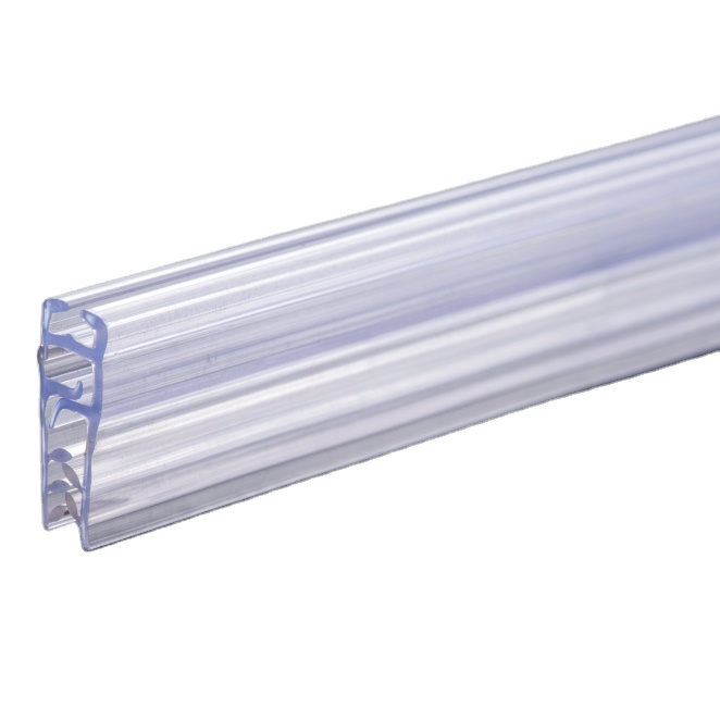 Supermarket display Plastic Poster Banner Hanger for Ceiling PVC poster hanger Plastic Handle