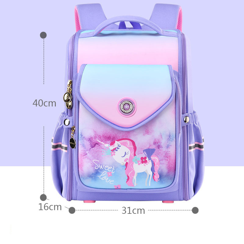 Pu Waterproof Primary Schoolbag для Kids, Schoolbag, Weight Reduction, Ridge Backpack, Space Bag