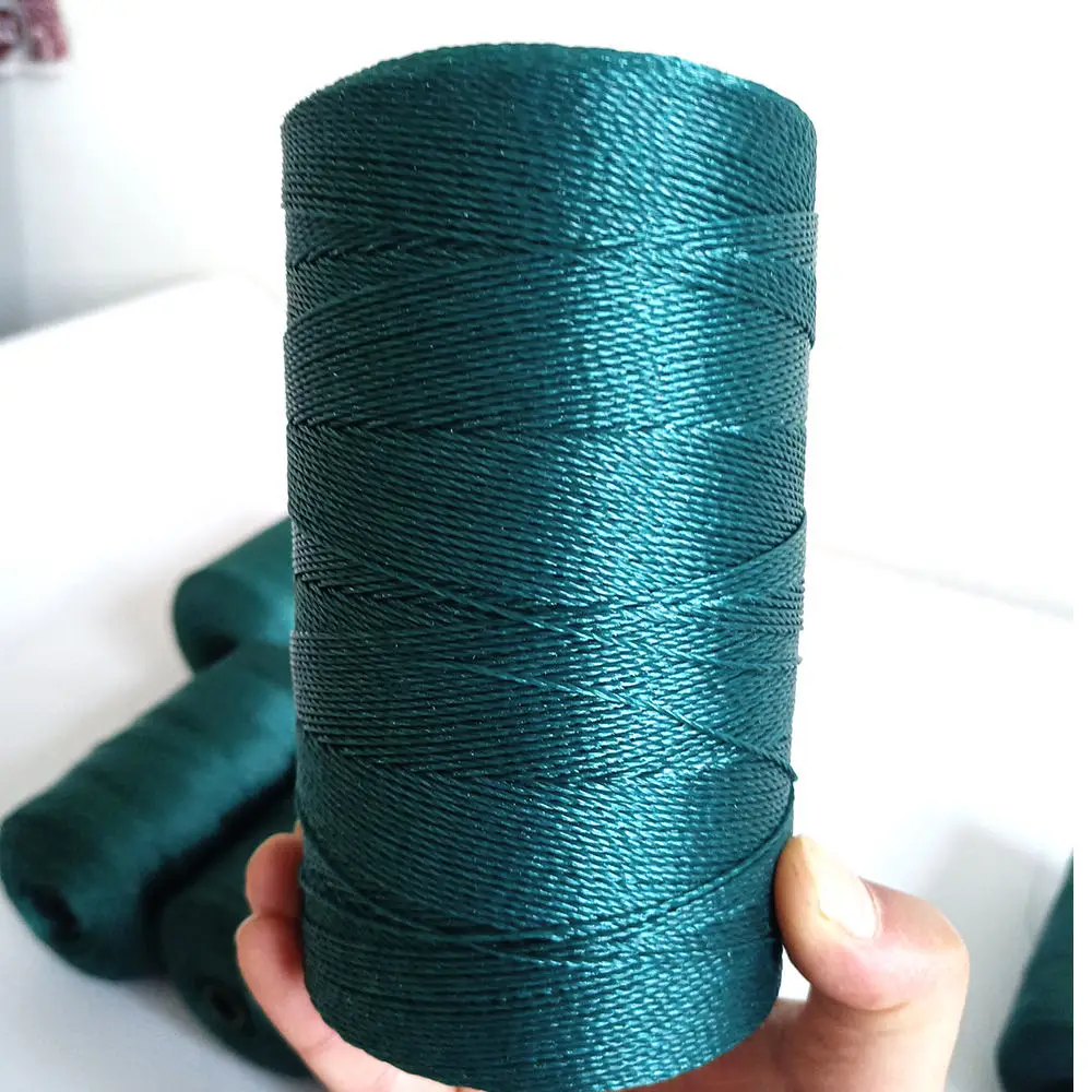 High Tenacity 150D/2 250D/3 Polyester Sewing Thread Shoes Bags Premium Thread In Bulk For Leather Stitching