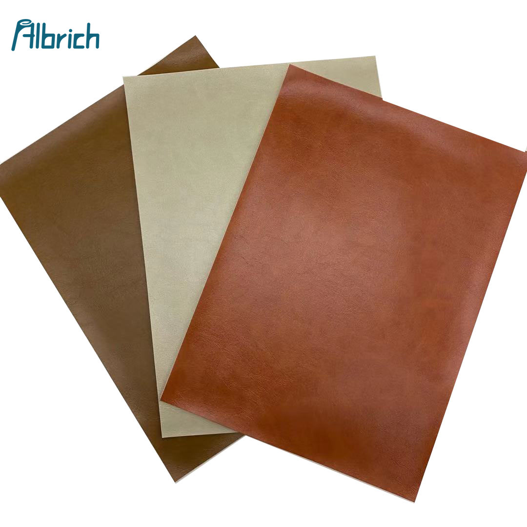 factory direct sale embossing artificial PVC Leather fabric For sofa upholstery