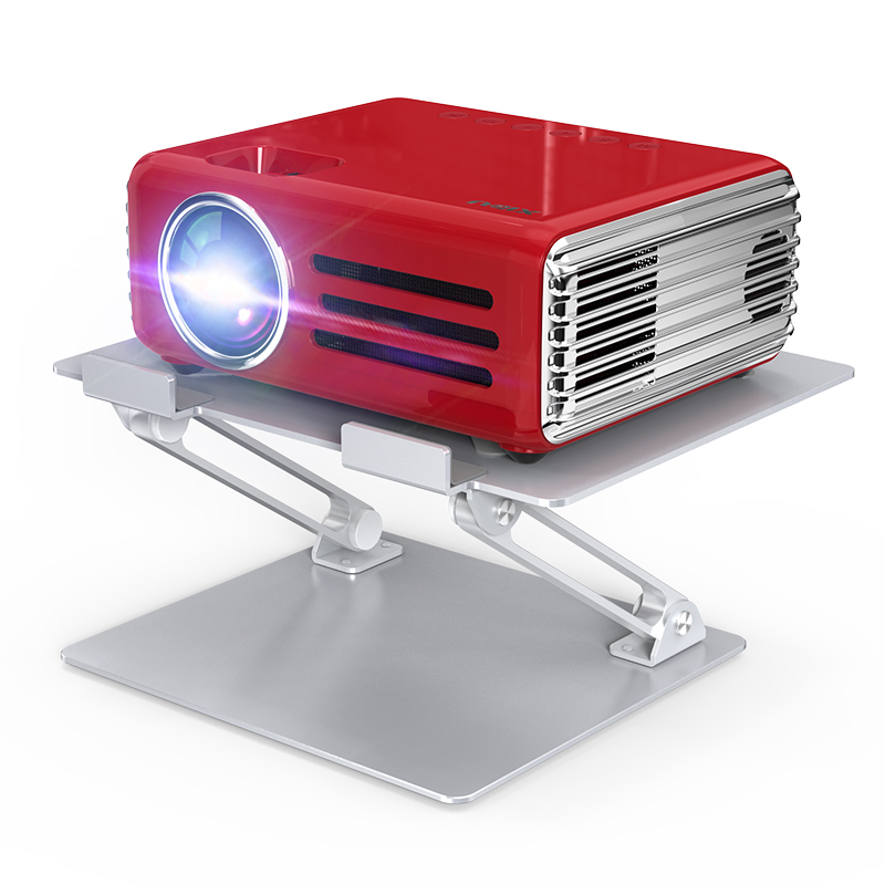 XIDU Smart Portable 350ANSI Projector Android 8.0 Mini Projector with WIFI BT Holographic Projector Halloween