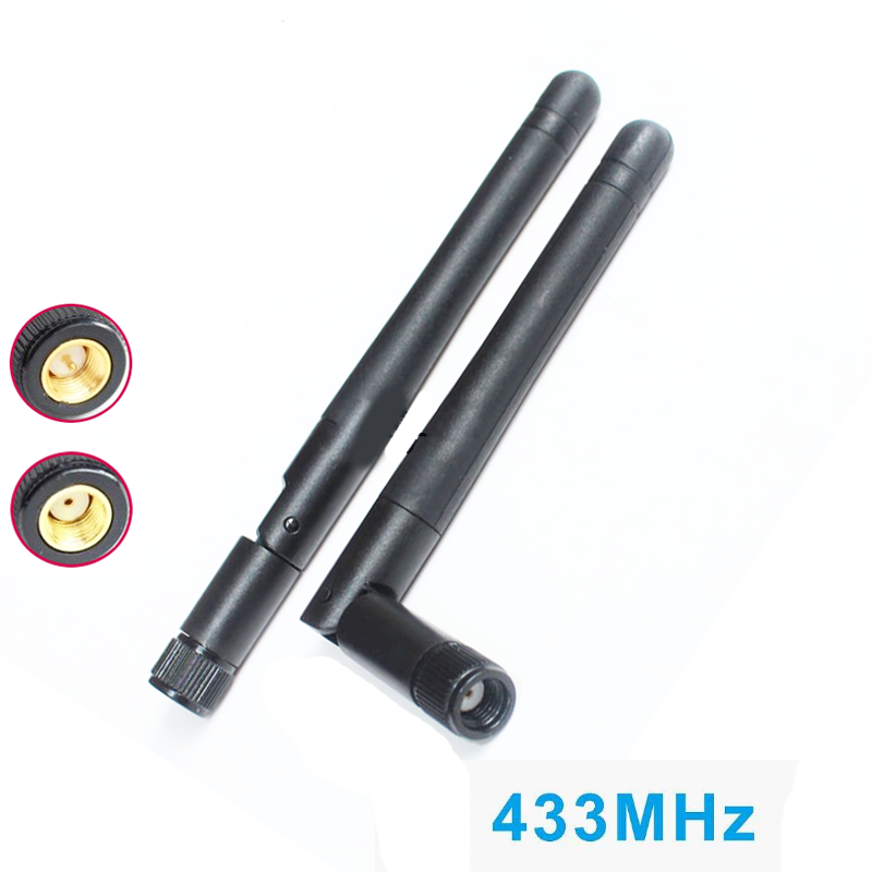 2.4GHz WiFi Antenna High Gain 3dBi Antenna S-M-A Connector for Wireless Network Router USB Adapter PCI Card IP Camera etc