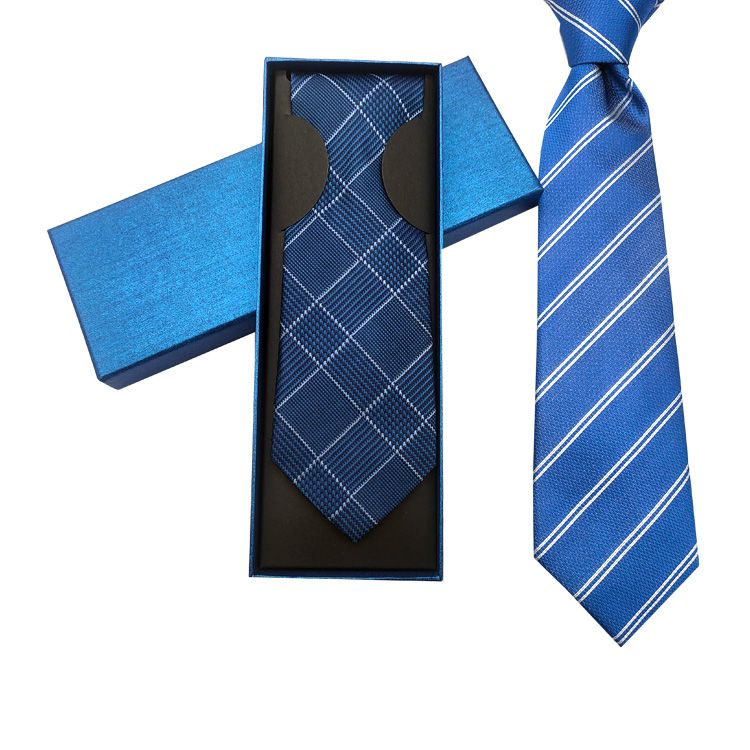 Wholesale Custom Logo and Private Label silk Necktie Men Ties Striped 100% mulberry Silk Ties with Gift Box