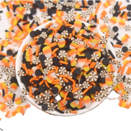 Hot Sale Polymer Clay Ice Cream Candy Round Mixture Clay Slices Sprinkles For DIY Cake Decoration Accessories