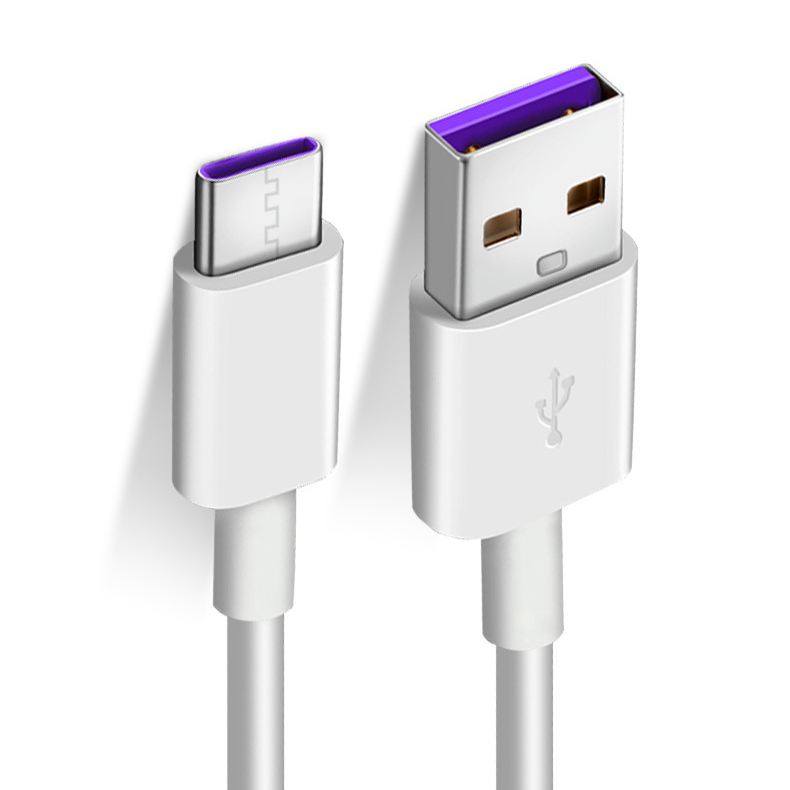 Кабель usb type-c для быстрой зарядки мобильного телефона, с белой коробкой