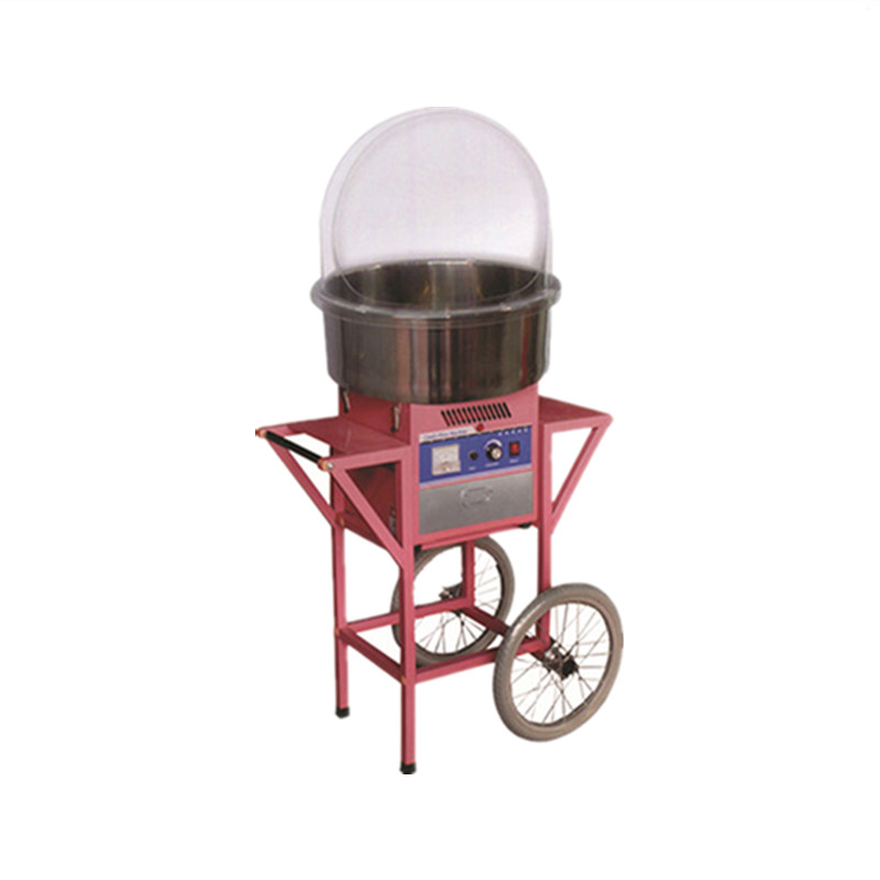 New Arrival Cotton Electric Candy Floss Maker Machines With Cart Commercial Cotton Candy Machine Cart