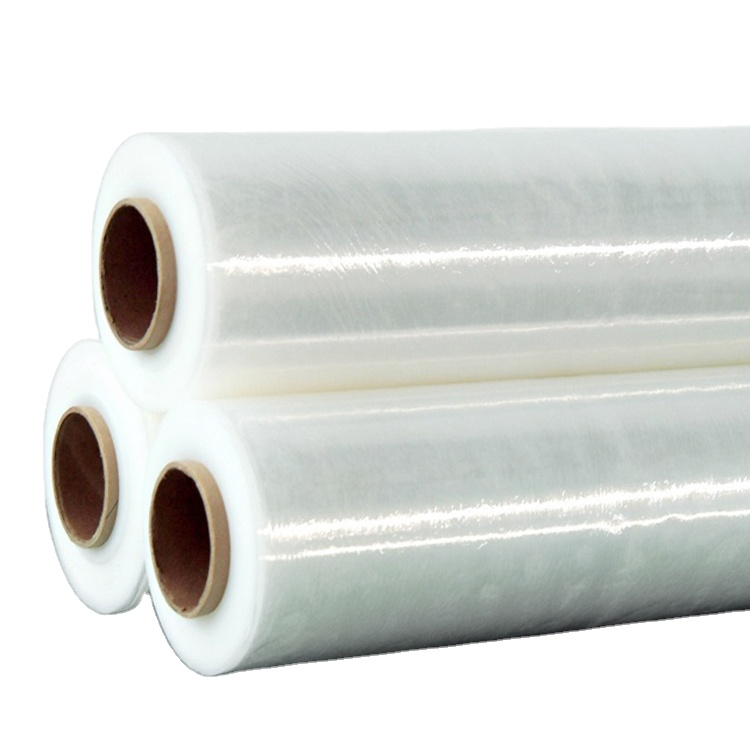 Factory price transparent Pallet Wrapping Stretch Film Plastic Polyethylene Film Pallet Plastic Lldpe Strech Film
