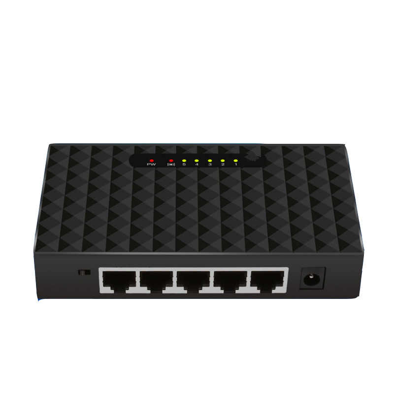 10/100/1000Mbps 5 Port Gigabit Network Switch Gigabit Ethernet Network Switcher RJ45 Lan Hub High Performance Ethernet