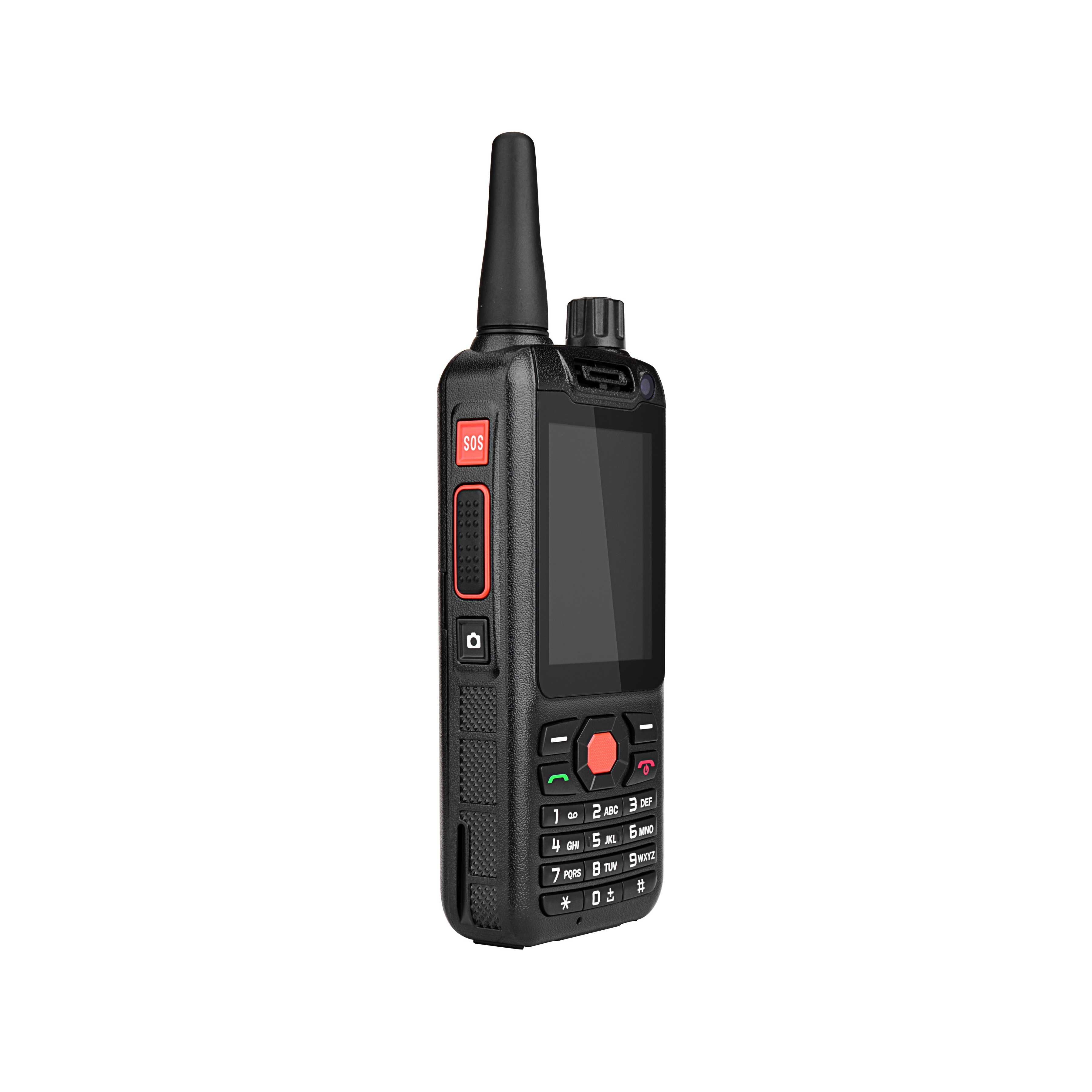 Прочный портативный 4G LTE Poc Wi-Fi радиоприемник Zello, экран 2,4 дюйма, сеть 4G, PTT, двухстороннее радио, неограниченный диапазон, система Android, IP-радио