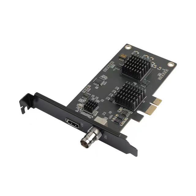 Amazon горячие продажи компьютерная шина PCI-E 2 канала HDMI и SDI карта захвата для потоковое видео в реальном времени записи