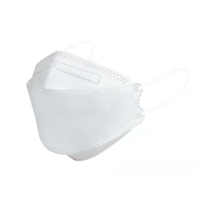 Factory direct sale Black Colored Disposable 3d Protective 4ply Fish Shape Kf94mask