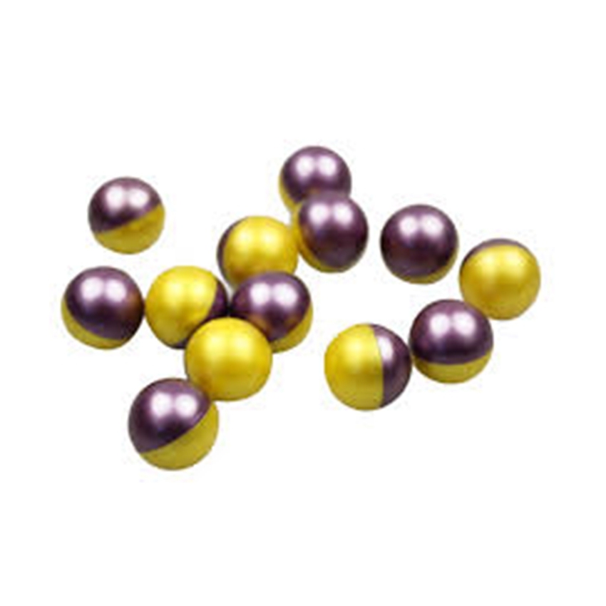 Wholesale Outdoor Colorful Custom Non-toxic Water-soluble Substances Sublimation Pistolet Paintball Bullets