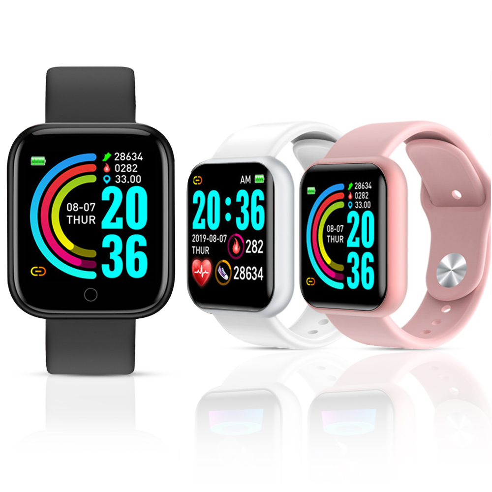 Смарт-часы D20 Y68 2020 горячая Распродажа Amazon Fitpro Reloj Inteligente Смарт-часы Pro D20 умные часы Y68