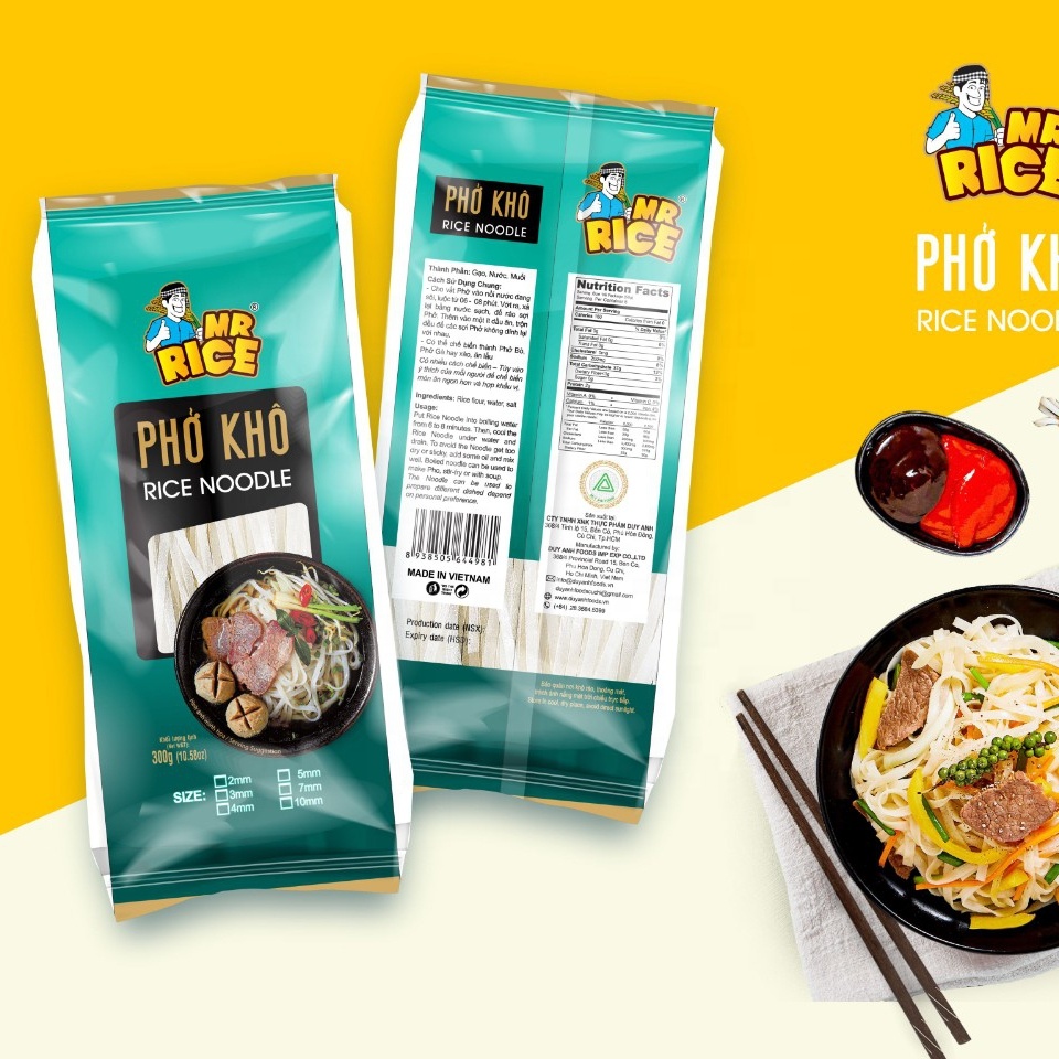 PREMIUM QUALITY RICE STICK - DUY ANH FOODS - RICE NOODLE 2020