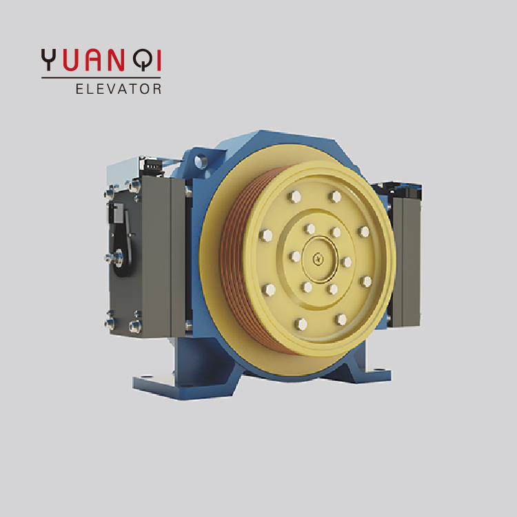 Elevator Spare Parts Gearless Traction Motor Elevator Machine For Passenger Elevator Mondarive Mck100 Lift Motor