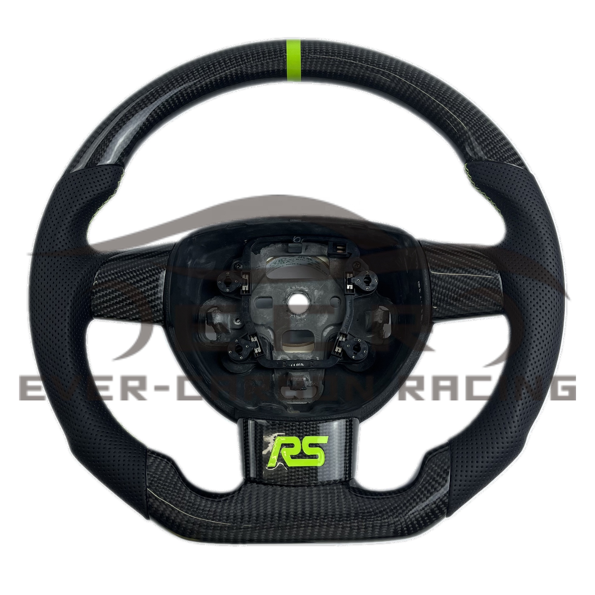 Ever-Customized Carbon Fiber Steering Wheel для Ford Focus RS MK2, Car Steering Wheel, High Quality, carbon Racing ECR