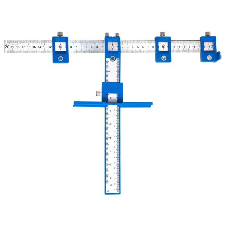 cabinet hardware jig adjustable punch locator drill guide sleeve for installation of handles hand tools for installing handles