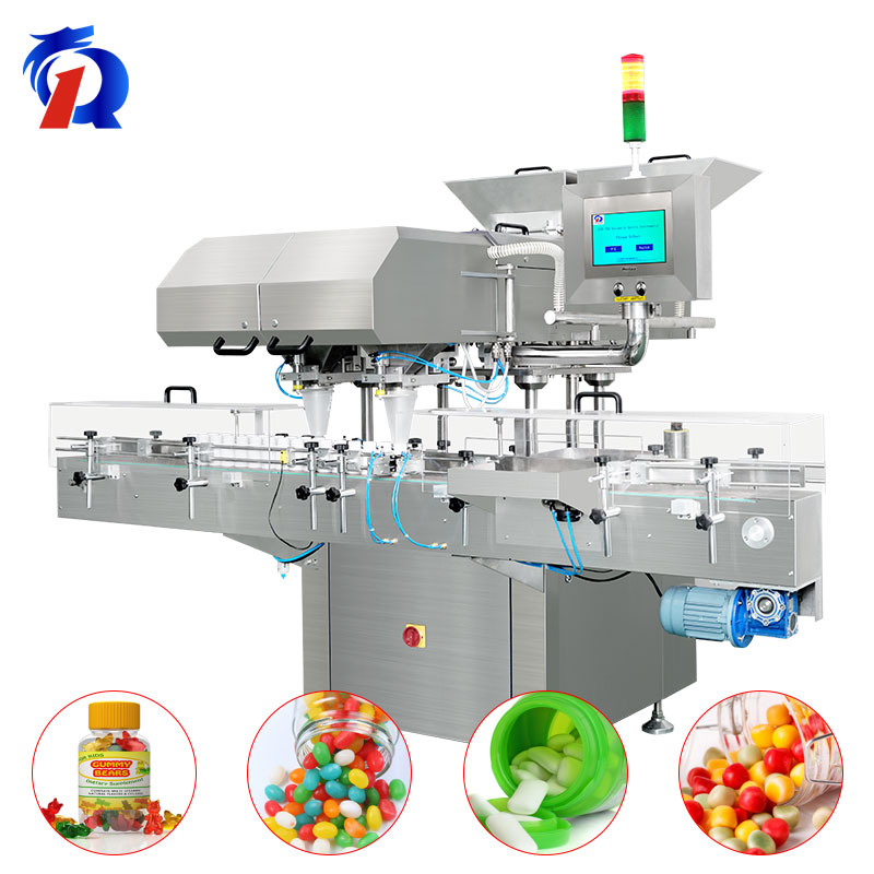 RQ-DSL-16H automatic electronic tablet capsule counting machine to count capsule