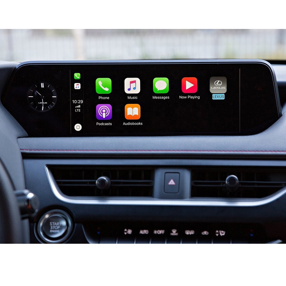 Беспроводной Apple CarPlay для Lexus NX ES-того CT RX GS v-образной КРЕПЕЖНОЙ ПЛАСТИНОЙ LS LX LC RC 2014-2019 CarPlay поддерживаемый интерфейс HDMI/обмена потоковыми мультимедийными данными (AirPlay)/Android авто