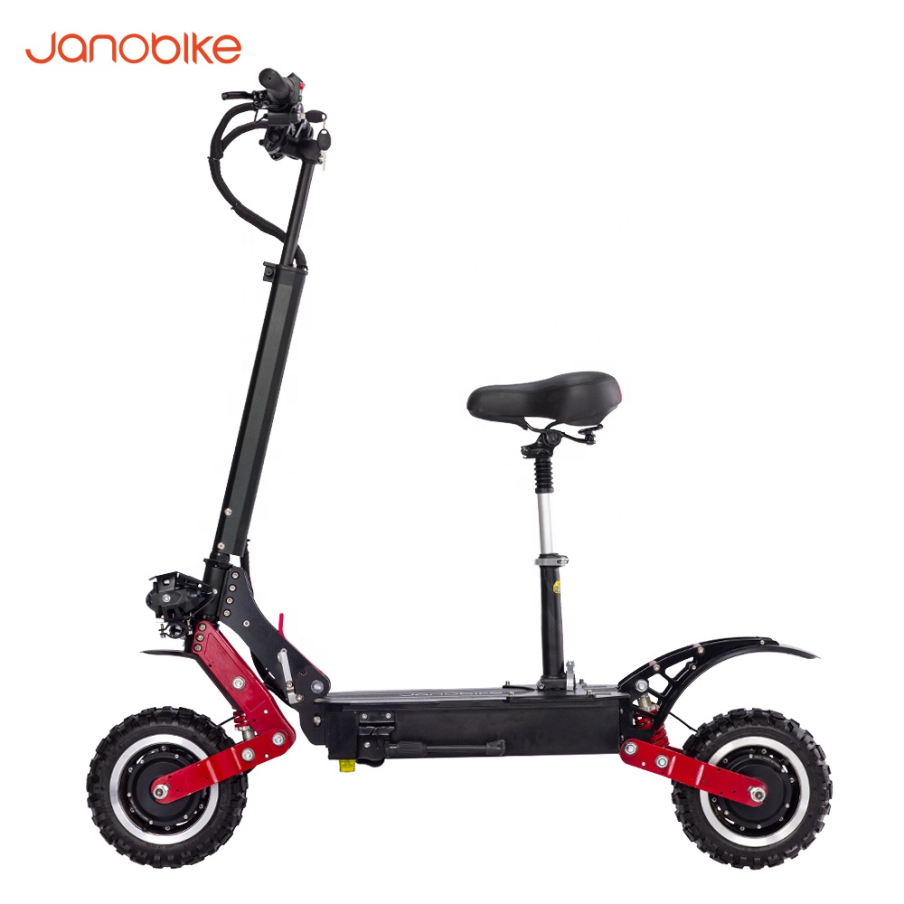 Janobike T85 обновленная версия 6000 Вт 60В 28,8ач Соник батарея внедорожные электрические скутеры для взрослых