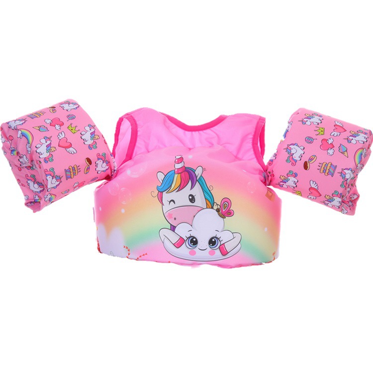 High quality Water Sports Floating Children Arm Swimming Ring Swimsuit Puddle Jumper Kids Life Jacket