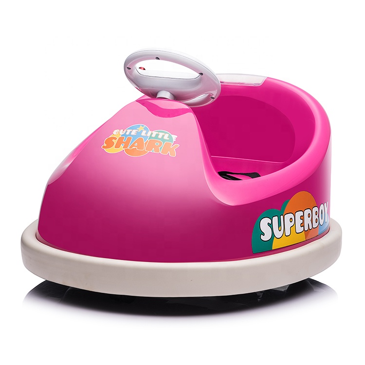 Factory Wholesale Battery Operated Bumper Cars Amusement Park USB MP3 Play Remote Control Kids Bumper Car WIth Seat Belt