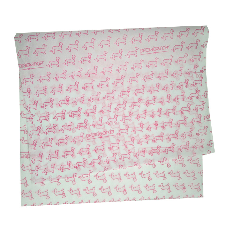 Design printing own logo customized wrapping tissue paper for packaging