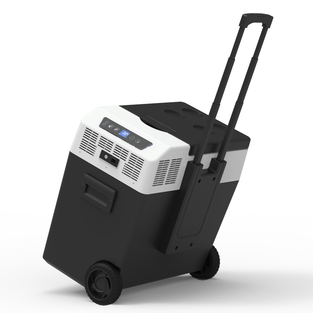 Замороженные FCR-40 40L 12/24V 110-240V аккумулятор для мобильных устройств портативный кемпинг холодильник автомобильный холодильник мини маленькая морозильная камера
