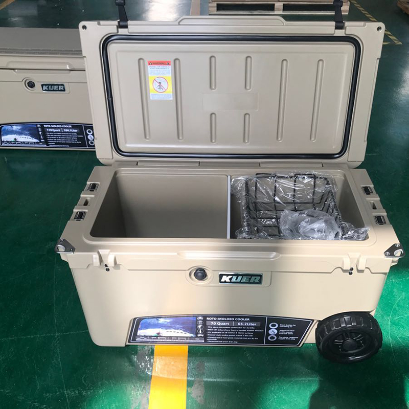 70 QT Большая большая коробка холодильника для рыбы высокого качества 7 дней охлаждения еды ледяные охладители мешок Opp + логотип коробки и цвет принять