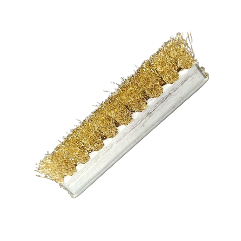 Durable Metal-structured Polishing Brush with Steel/Copper Filaments