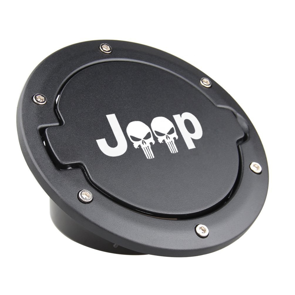 Fuel Filler Door Cover Gas Tank Cap for Jeep Wrangler JK Auto Accessories