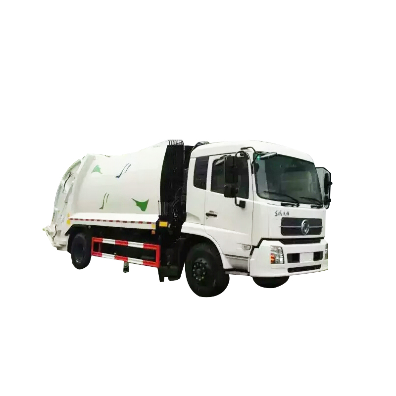 8m3 8Ton уплотнитель отходов грузовик задний погрузчик мусоровоз
