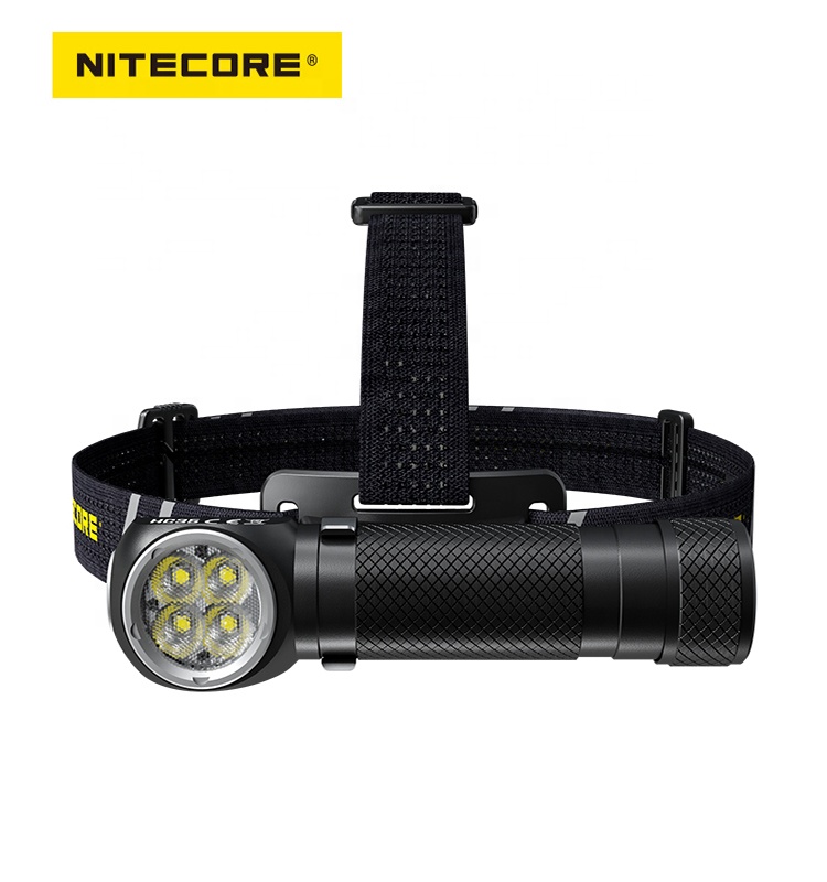 Многофункциональный L-образный налобный фонарь NITECORE HC35, 5 лет гарантии, 2700 люмен, с микро-usb-входом, аккумулятором 21700