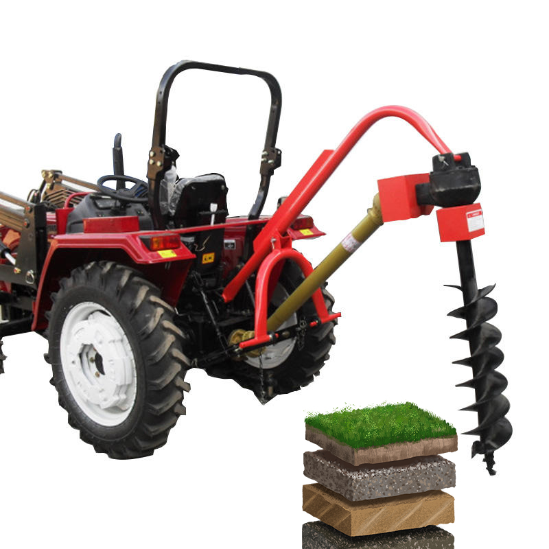 Высокая эффективность 25hp 50hp Трактор 3 точечный почвы экскаватор для отверстия для посадки деревьев