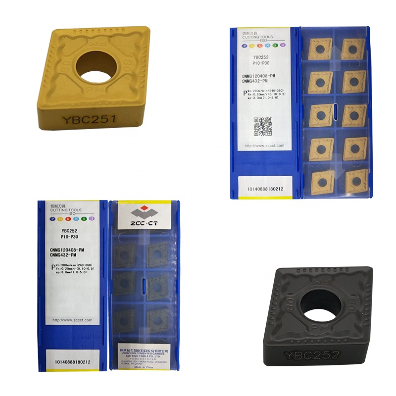 ZCC.CT Original Turning Tools CNMG120408 CNMG120404 CNMG120412 Carbide insert CNMG 120404 120408 PM EM DM Turning Insert