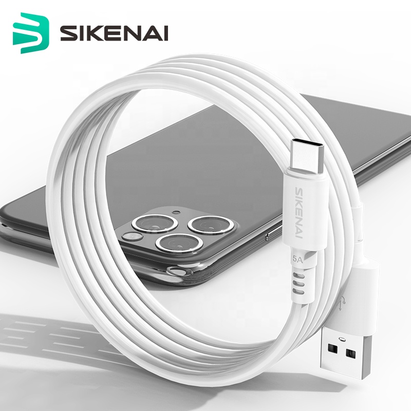 Sikenai Hot 2M 3A USB Type c кабель для быстрой зарядки