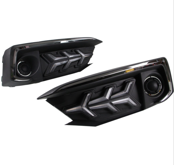 Front bar light for Hon da Civic 2019-2020 DRL Foglamp for h onda civic 2019 Daytime running light for Hon da Civic 2019-2020