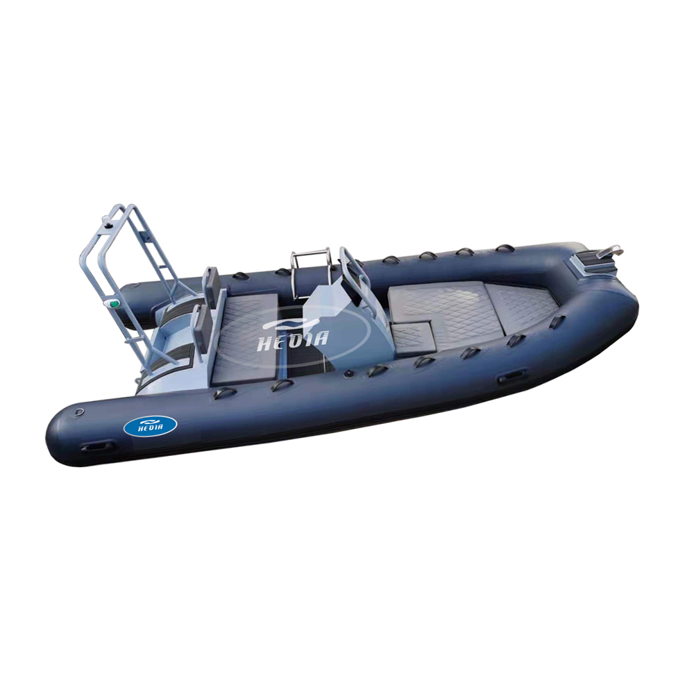 CE approval 4.2m pvc hypalon semi rigid inflatable boat inflatable 420 for sale