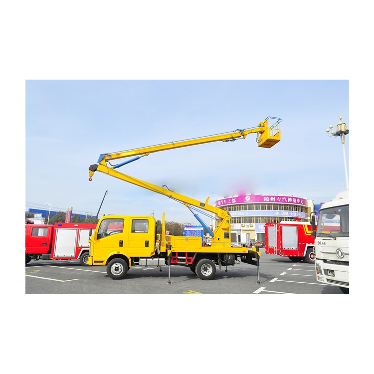 18M 22M high altitude Aerial Working Platform hydraulic Lifter truck