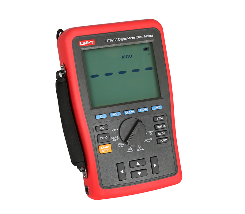 UNI-T UT620A DC низкое сопротивление тестер четыре провода измерения USB Трансмиссия сопротивление тестер