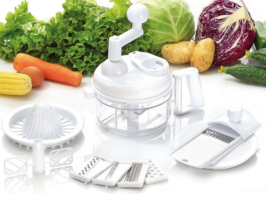 Hot-selling household version sustainable plastic fruit salad spinner