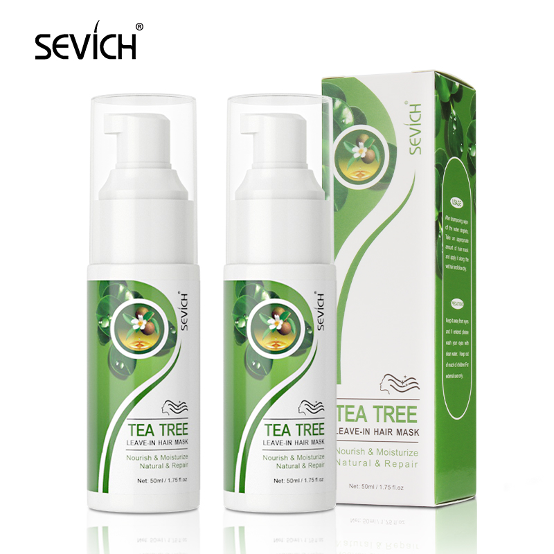 Tea tree hair mask and deep conditioner natural organic ingredients keratin hair mask