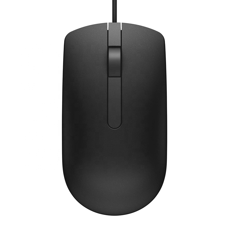 Новинка для Dell MS116 USB черная оптическая проводная мышь 1000 DPI