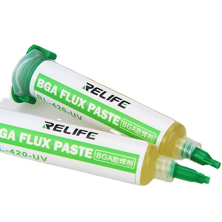 Высокая активность содержащая галоген и Relife BGA флюсовая паста 10CC RL-420 RL-421 RL-422 паяльная паста Flux BGA SMD PGA печатная плата запасные поток