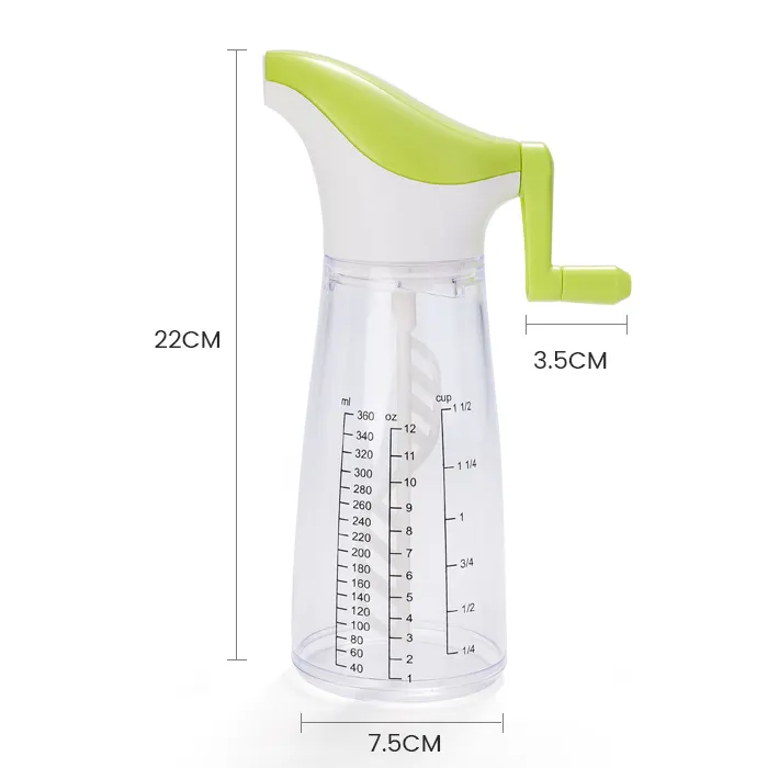 Hot selling salad dressing mixer salad dressing mixer bottle salad dressing shaker