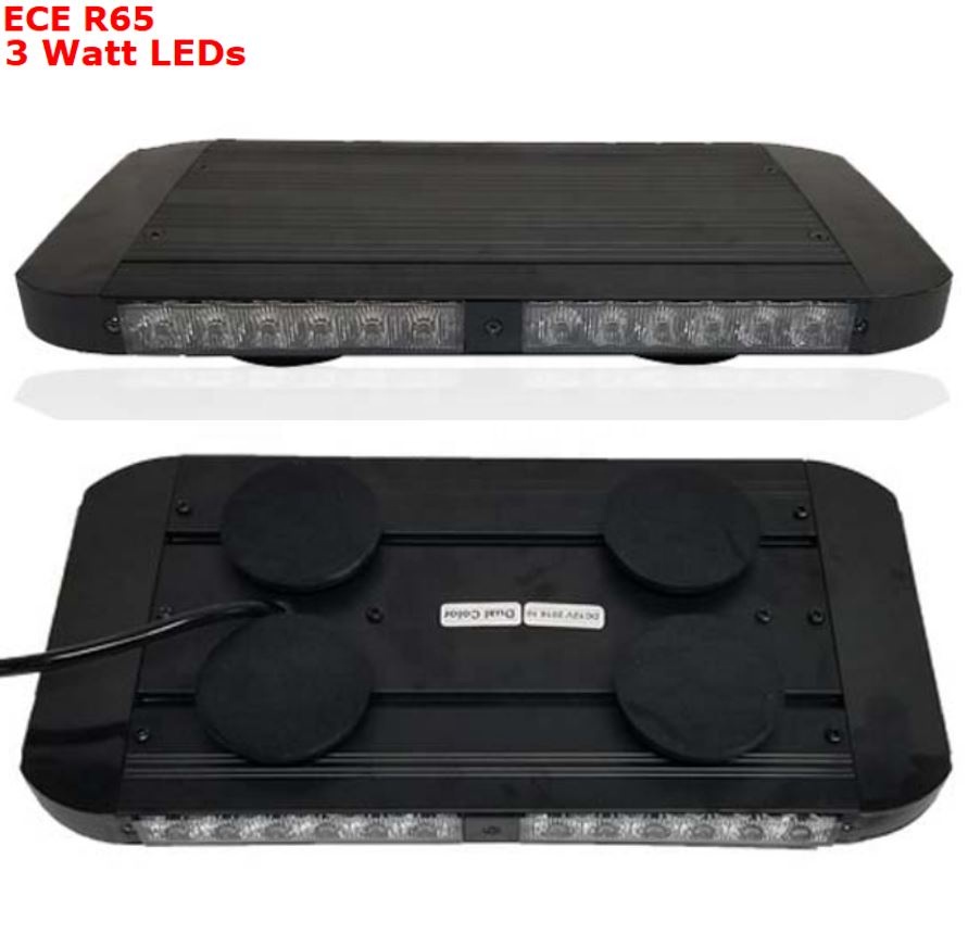 ECE R65 ultra bright 3 watt roof top magnetic mount towing recovery heavy duty truck beacon mini light bar car strobe beacon