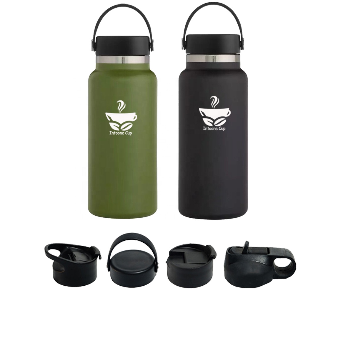 32oz 40oz designed hydroflask vacuum lids with logo hydro vacuum insulated flask stainless steel insulated water bottle