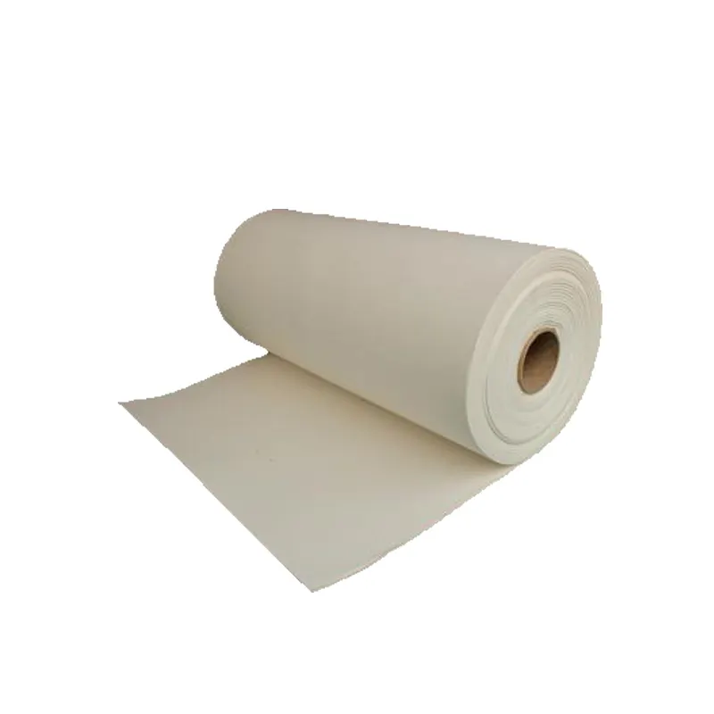 white 1-5mm thick fireproof lining ceramic fiber paper