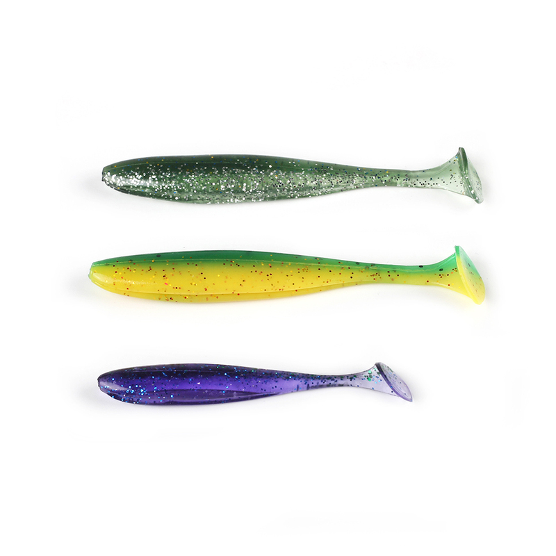 Soft Lure Shad Wobbler Silicone Bait Sea Worm Swimbait Streamer Silicone Lure spinner bait accessories