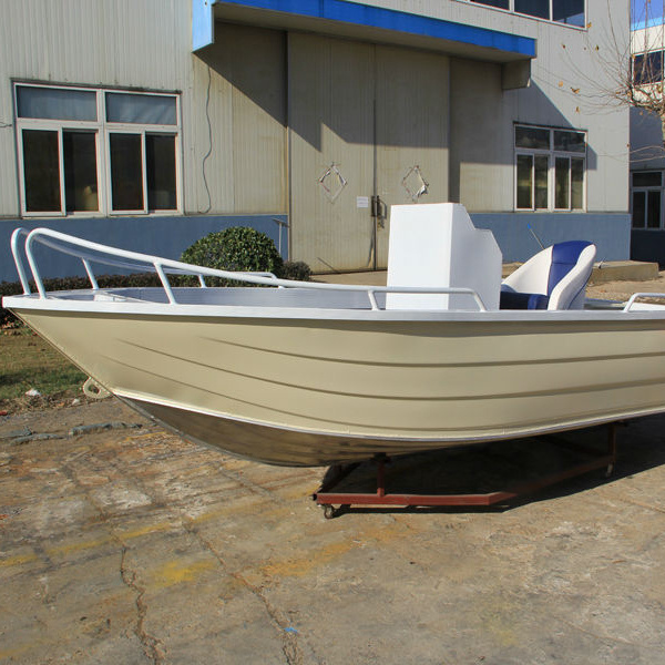 17ft center console aluminum boat racing rowing boat